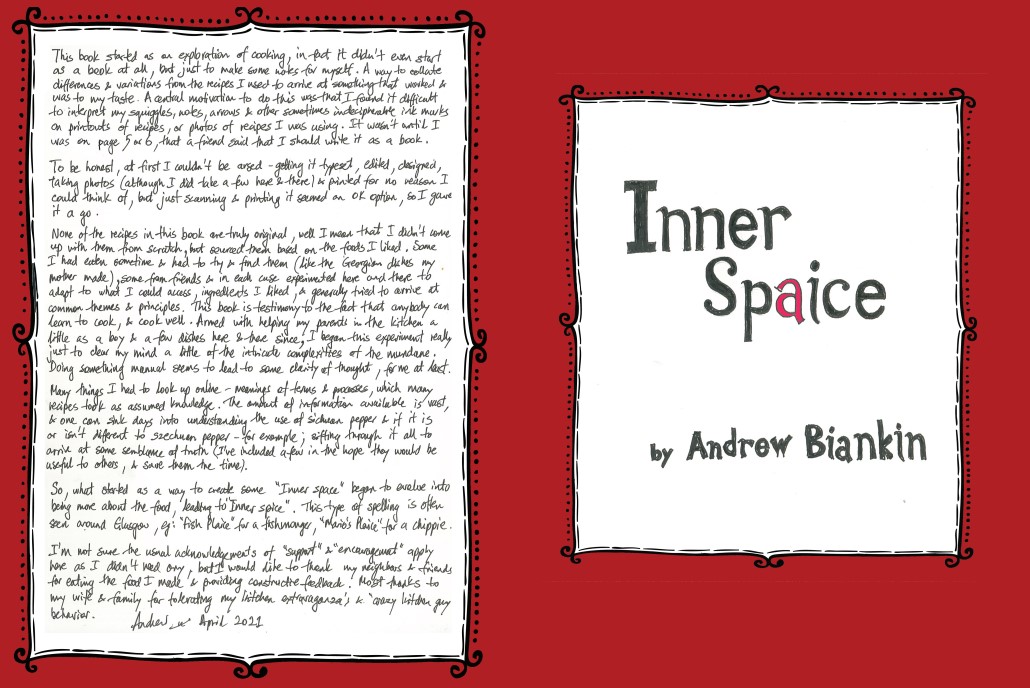 Inner Spaice ____________.     Andrew Biankin